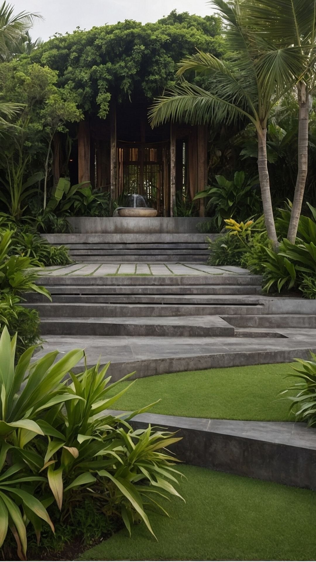 Secret Garden: Secluded Tropical Retreat with Living Green Roof