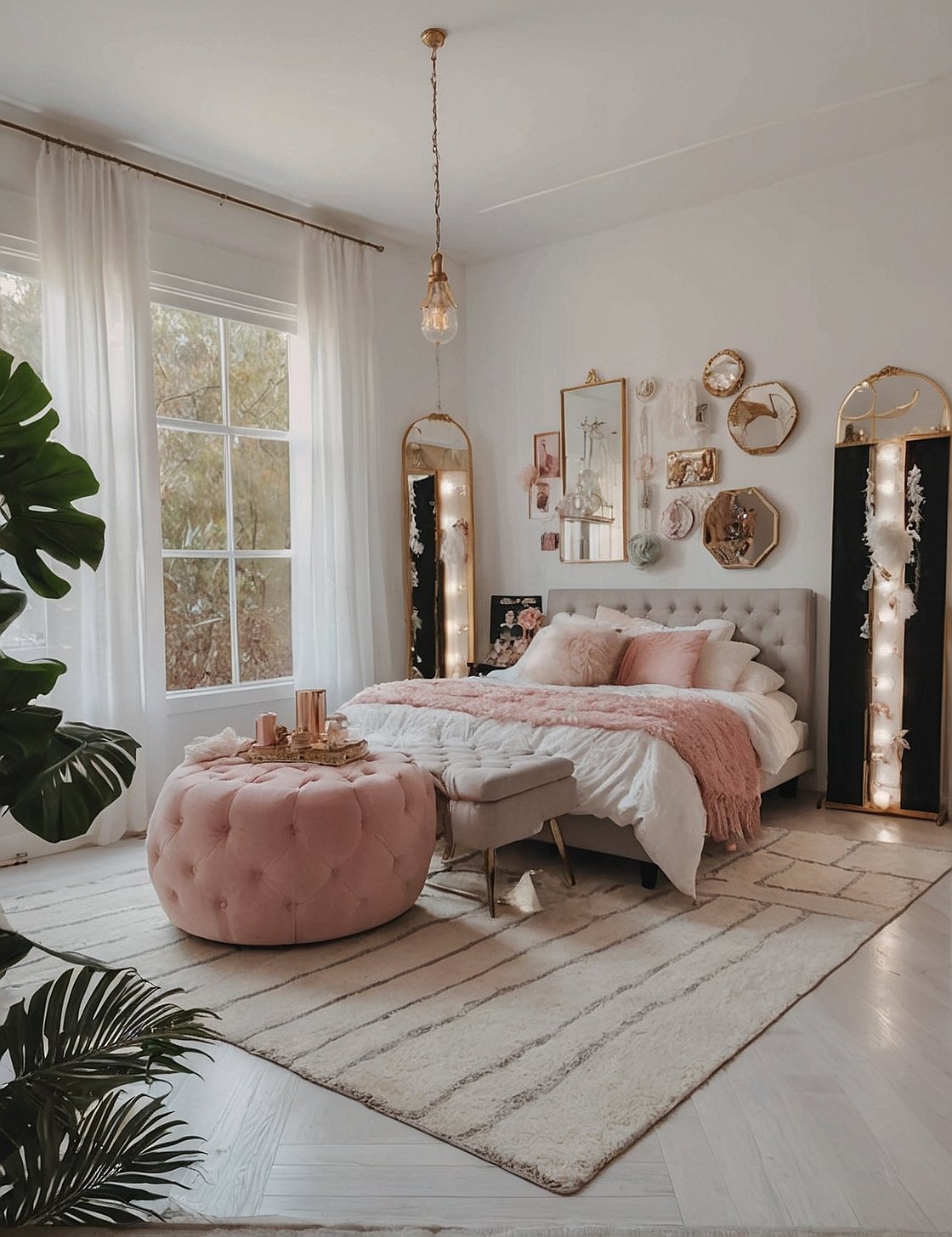 Plush Pink: A Luxe & Feminine Bedroom