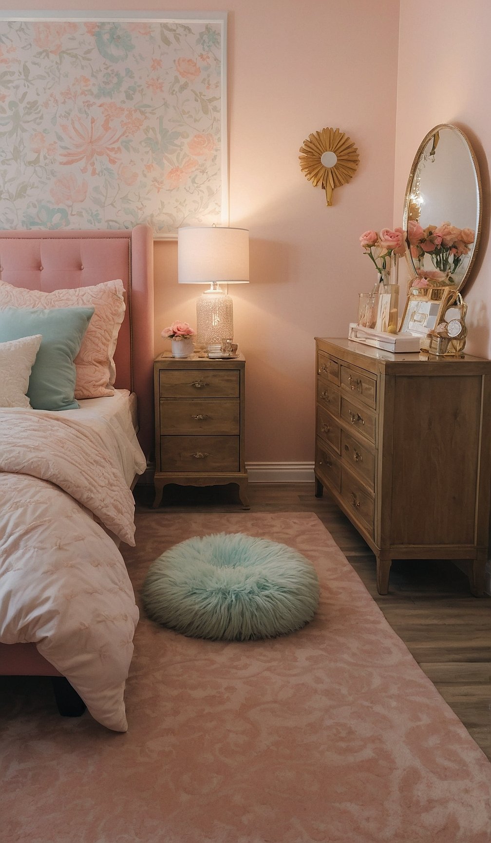 Vintage Florals: Sweet Serenity Bedroom