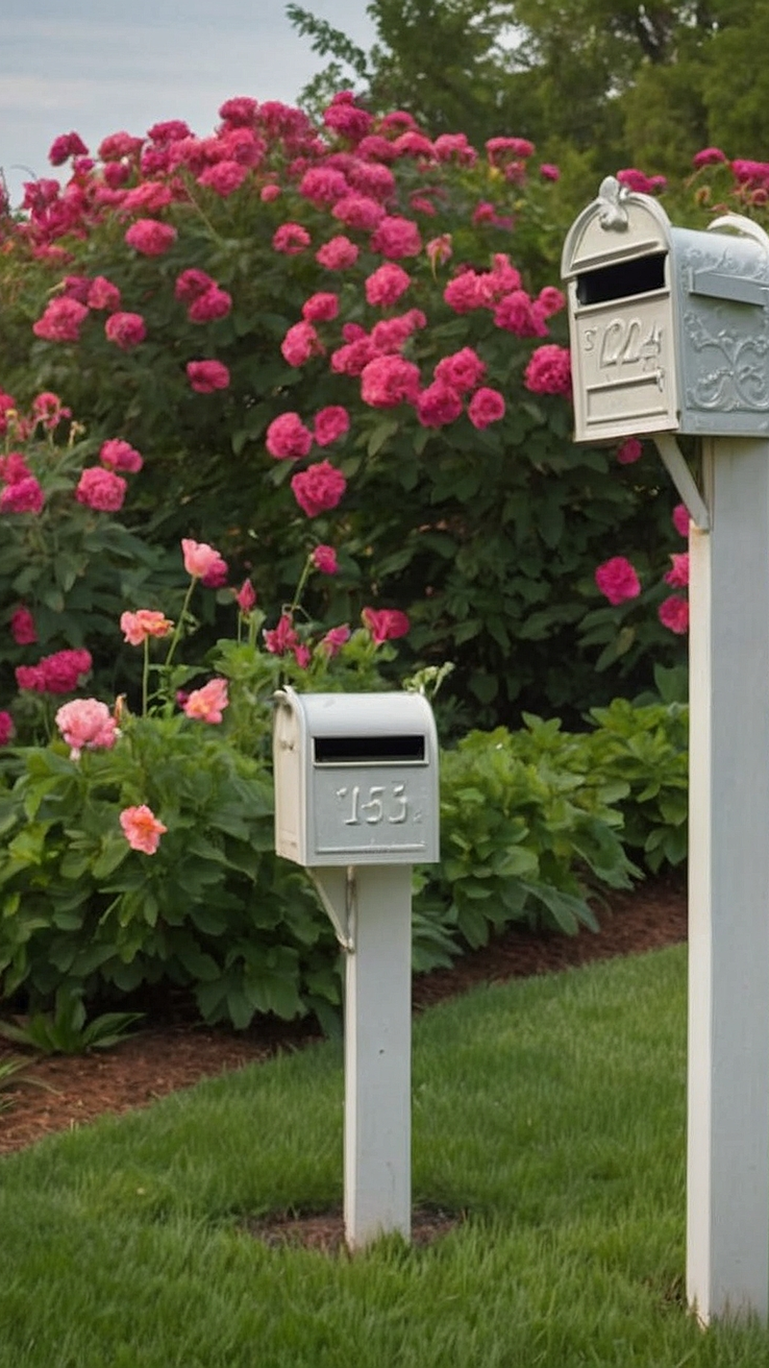 Blooms at the Mailbox: Creative Flower Bed Designs