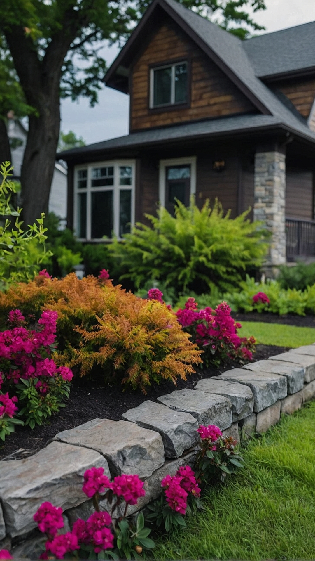Creating Natural Privacy with Tall Shrubs