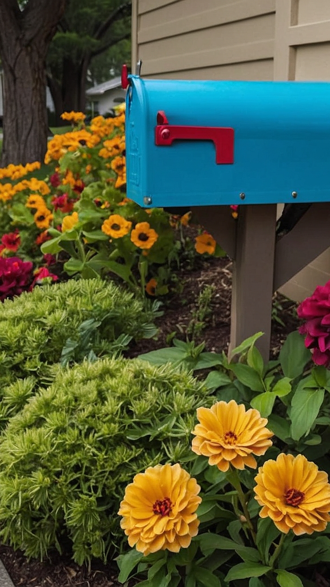 Blossoming By the Mailbox: Inspiring Floral Displays