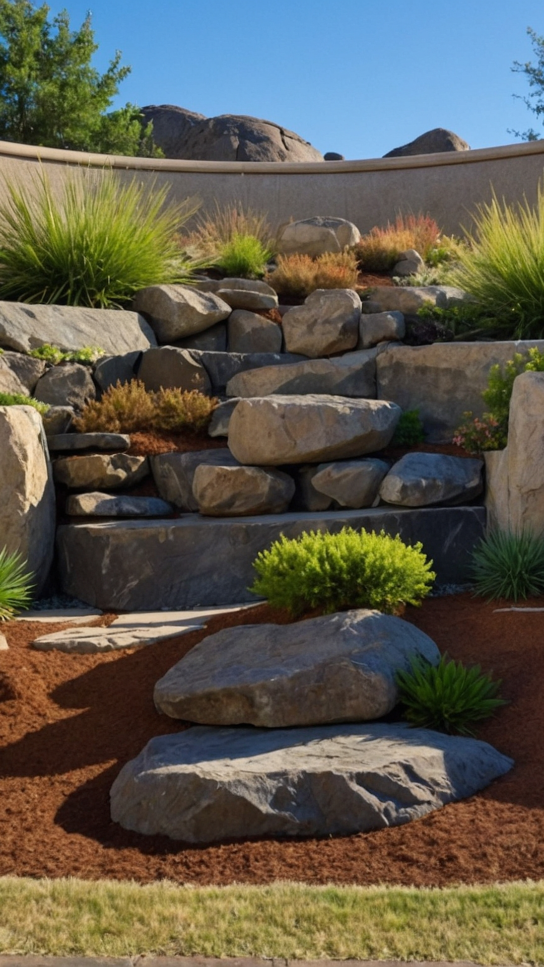 Rock Solid Landscaping: Inspiring Designs with Large Stones