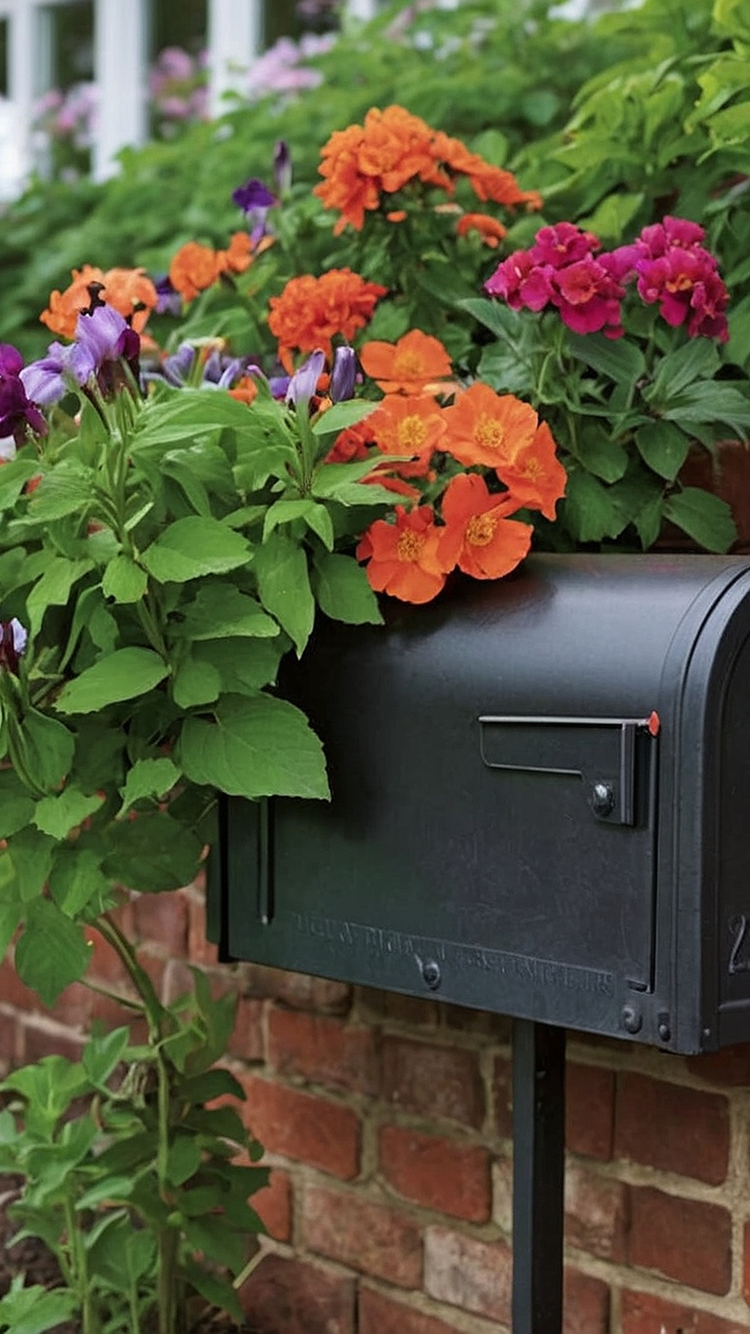 Mailbox Makeover: Stunning Flower Garden Ideas