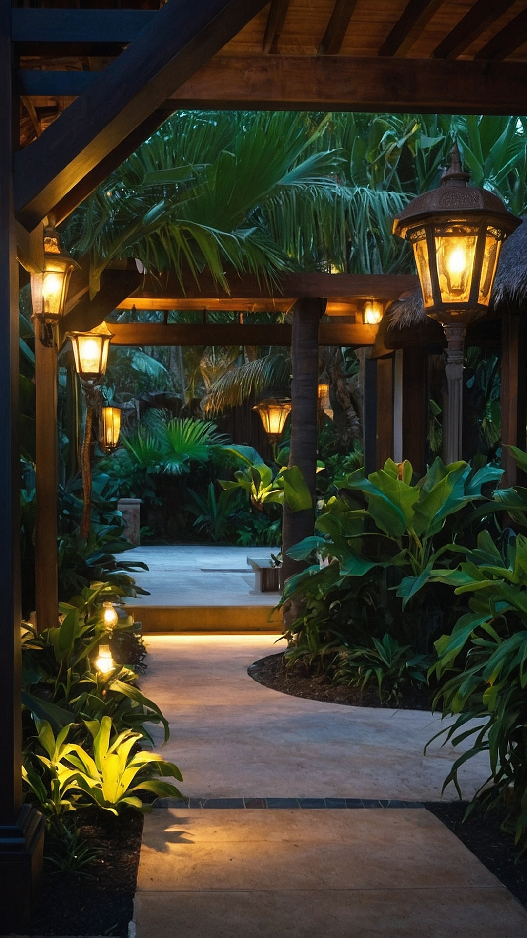 Sun-kissed Serenity: Tropical Garden Inspiration