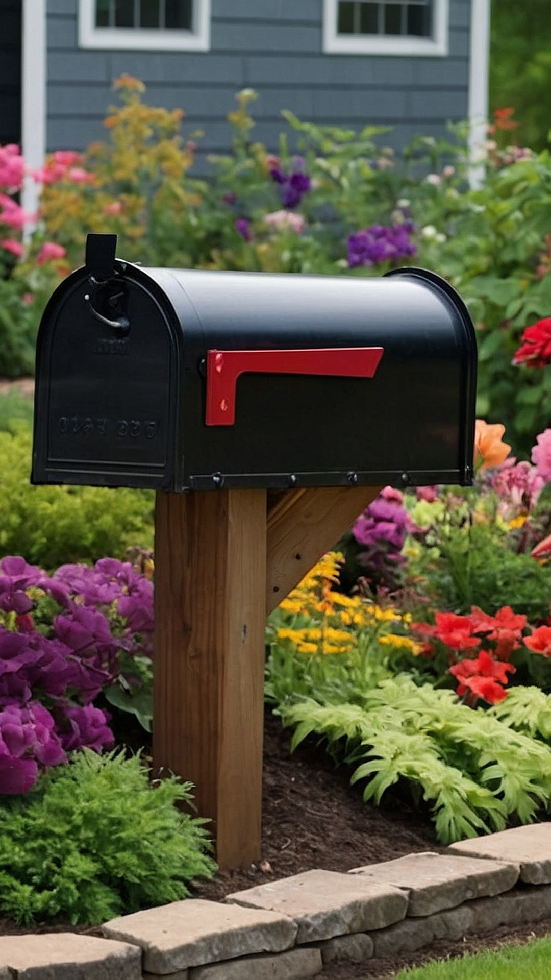 Mailbox Magic: Transformative Flower Bed Concepts