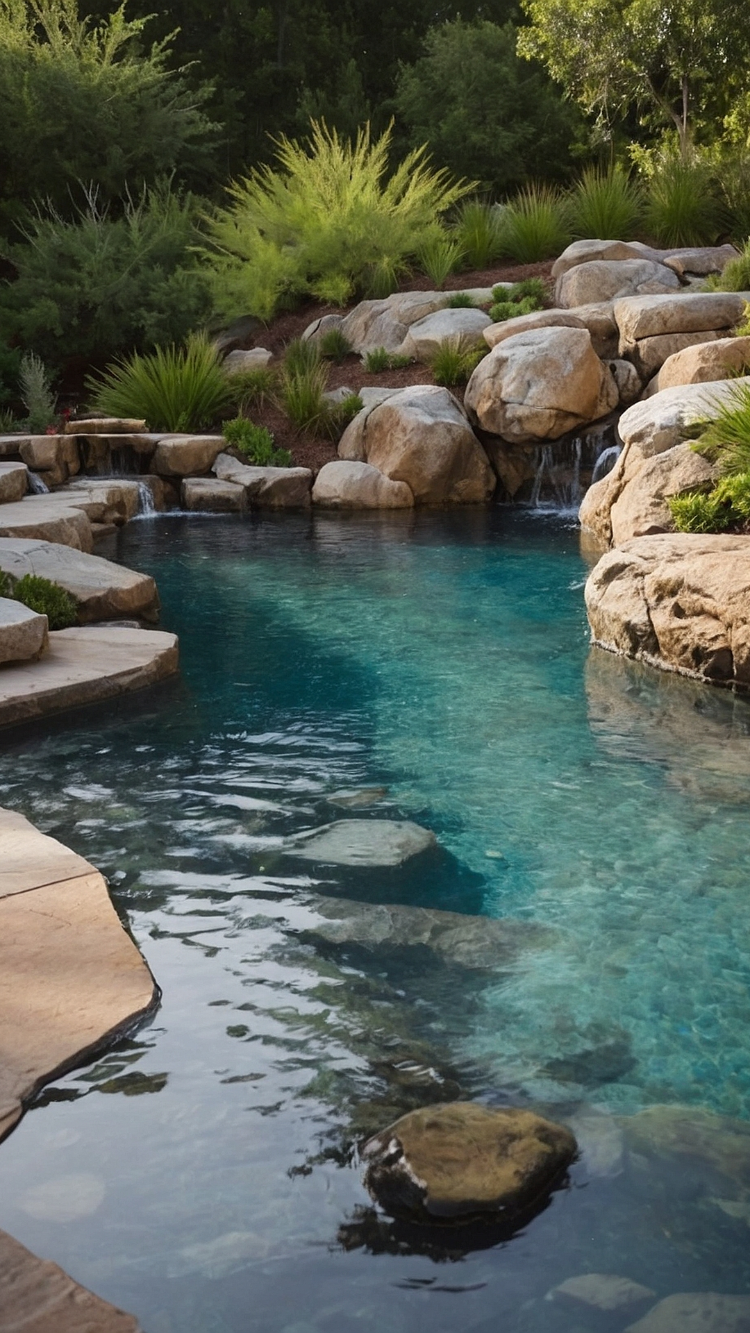 Mosaic Stonescapes: Artistic Landscaping with Large Rocks
