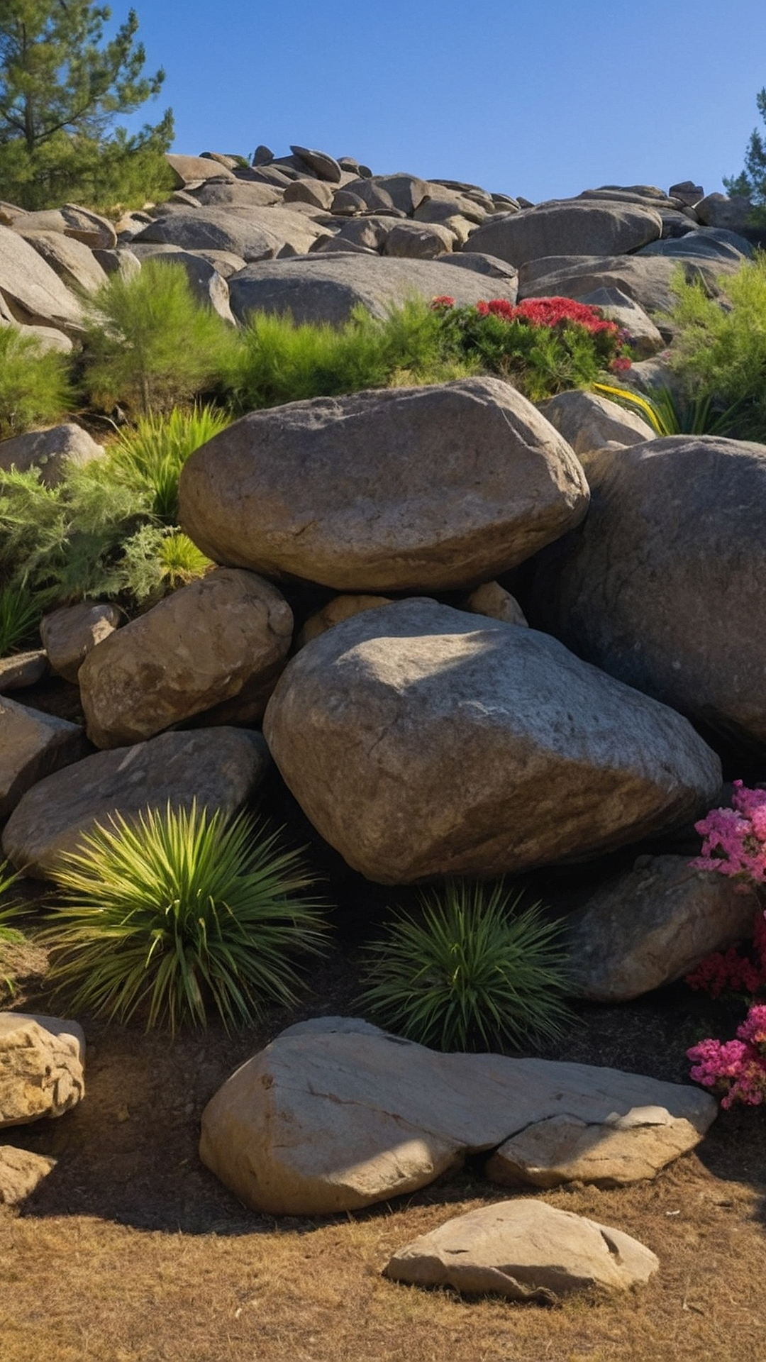 Rocky Pathways: Incorporating Large Rocks into Your Landscape