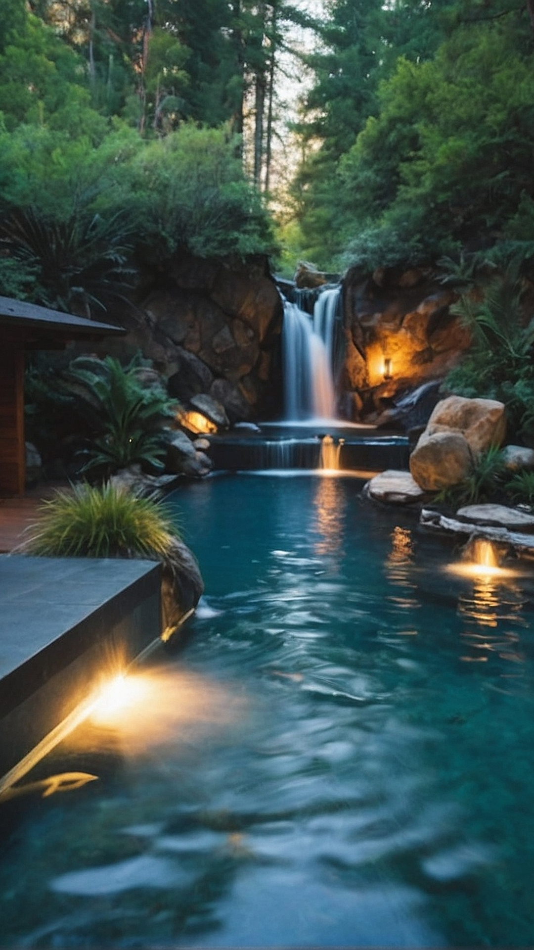 Tropical Haven: Exotic Nature-Inspired Pool Designs