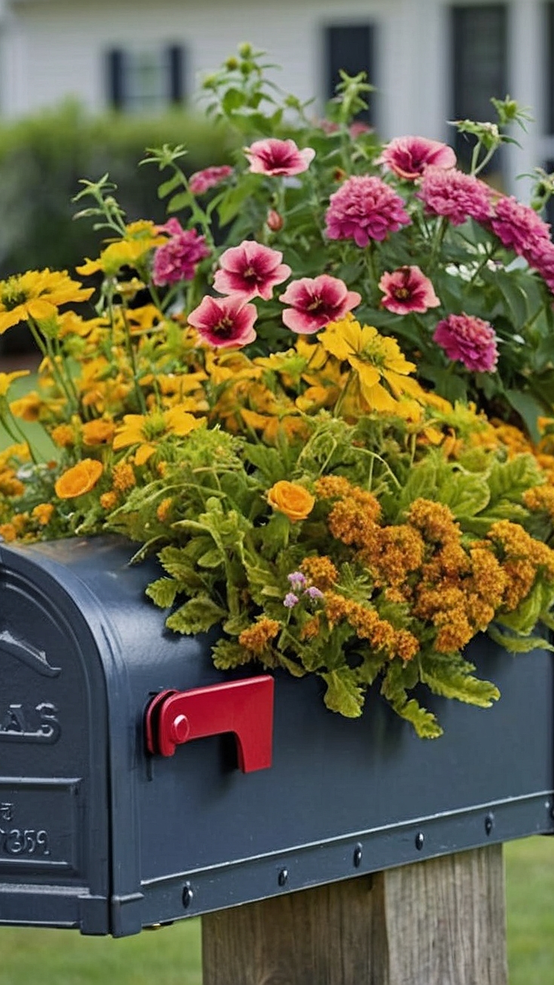 Enchanted Mailbox Gardens: Dreamy Floral Displays