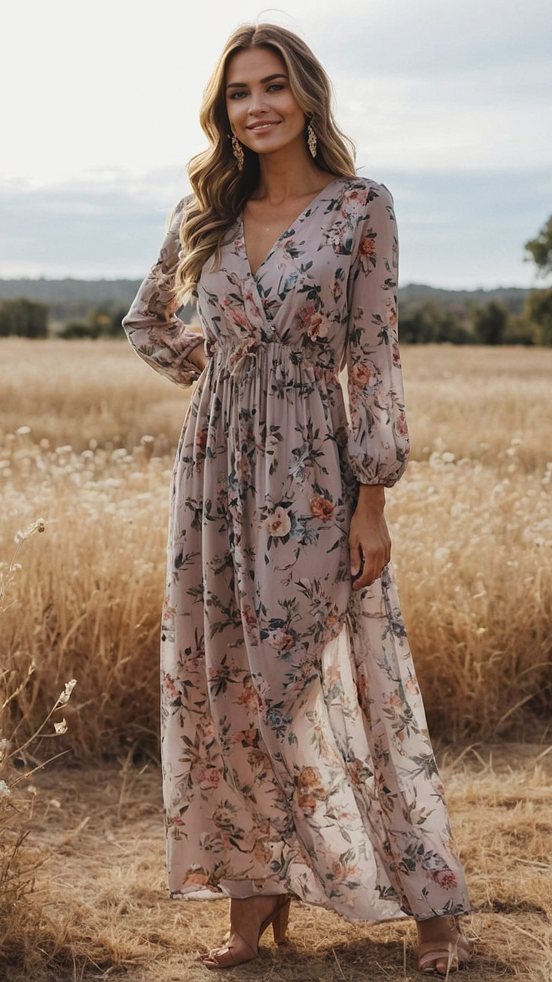Blooming Beauties: Floral Maxi Dress Inspiration