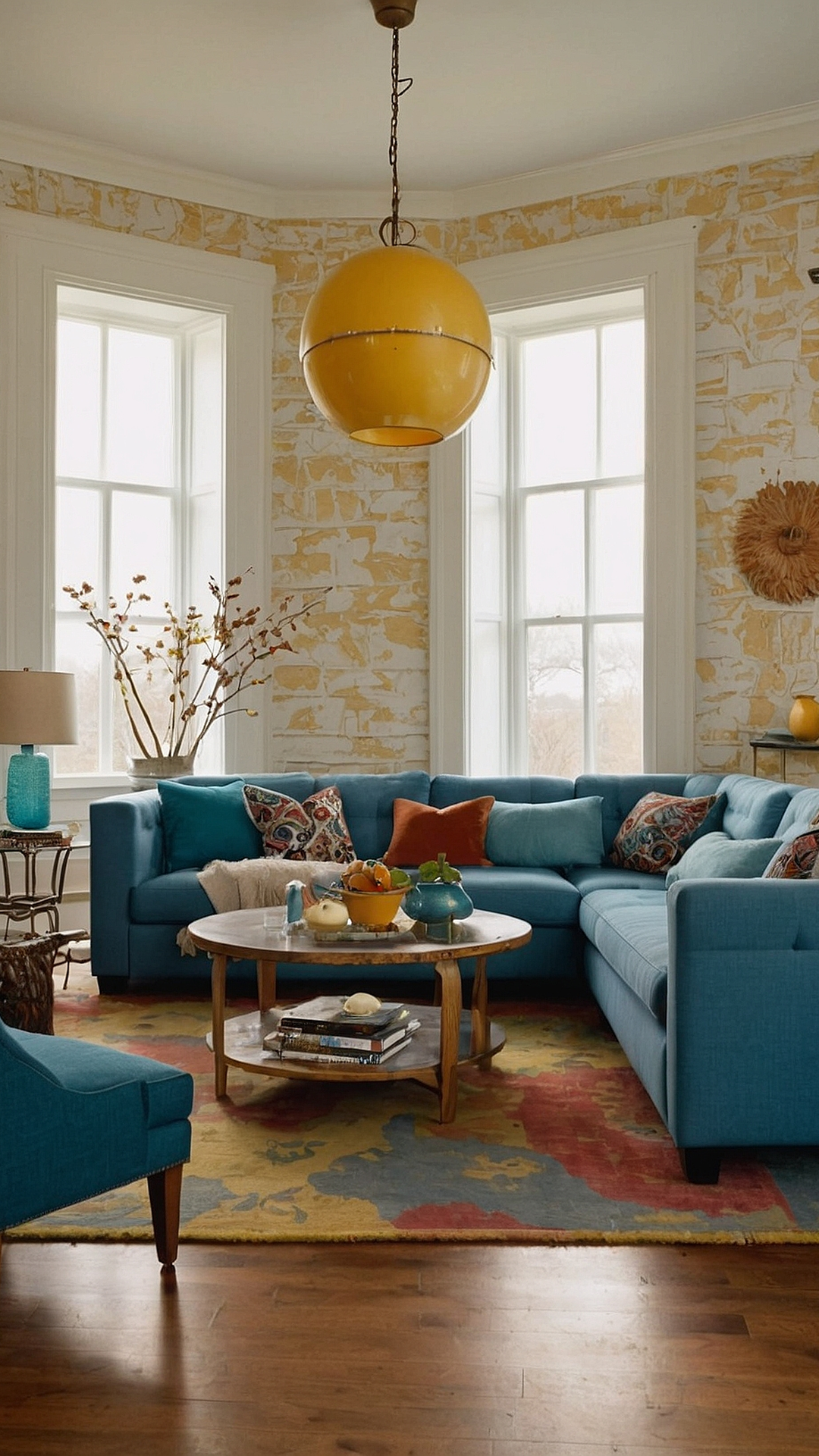 Chic and Cozy: Vibrant Living Room Colors