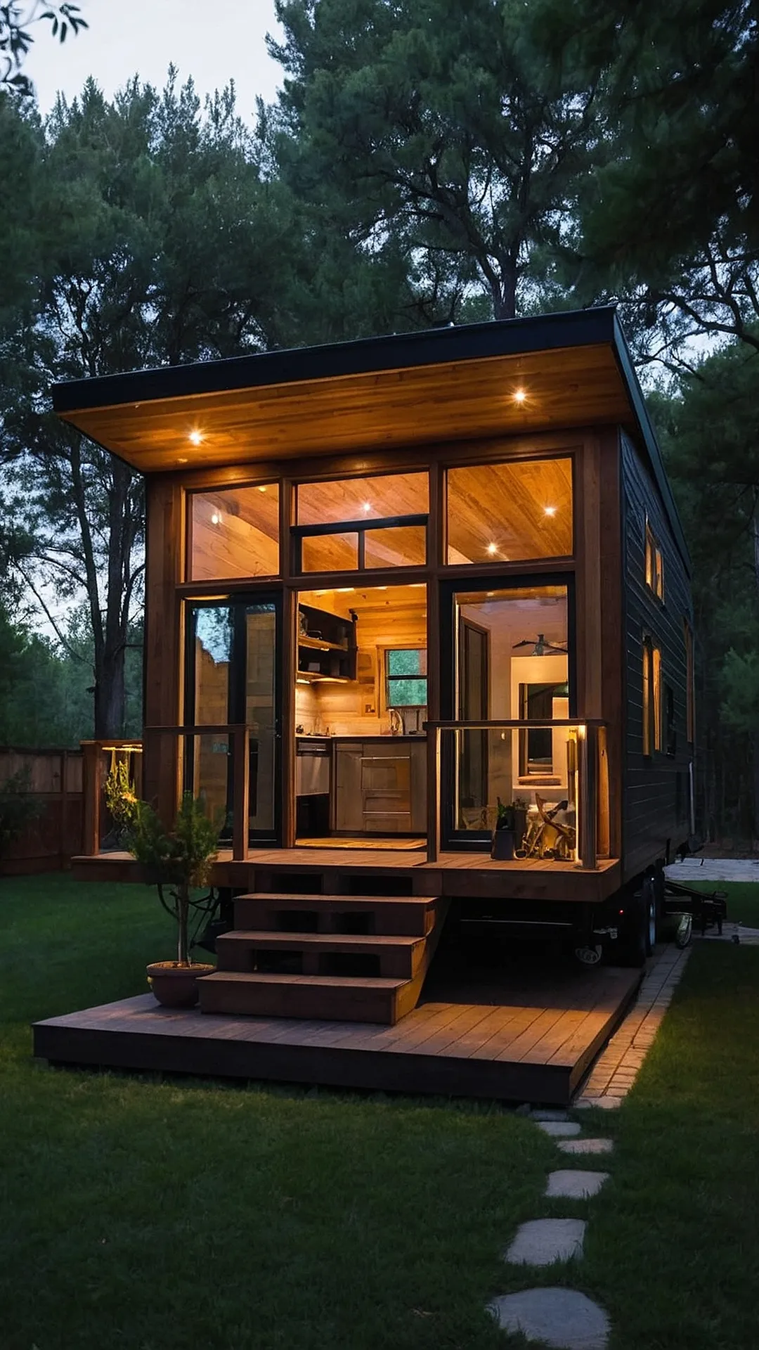 Urban Chic Retreats: Modern Tiny House Concepts