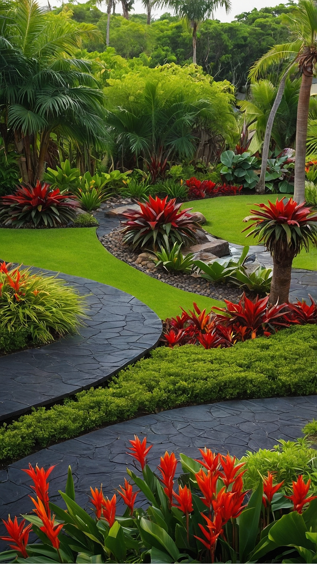 Tropical Bliss: Captivating Landscaping Designs