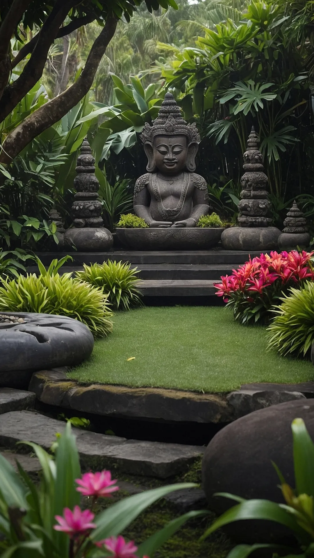 Exotic Elegance: Balinese Garden Vision