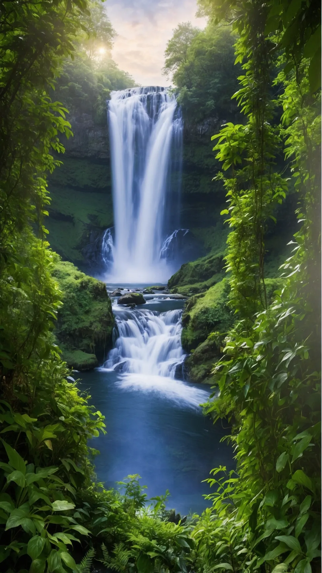 Nature's Symphony: Waterfalls Wallpaper Inspiration