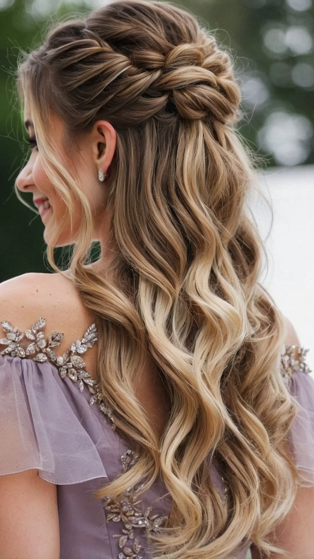 Romantic Curls: Dreamy Prom Hairstyle Ideas