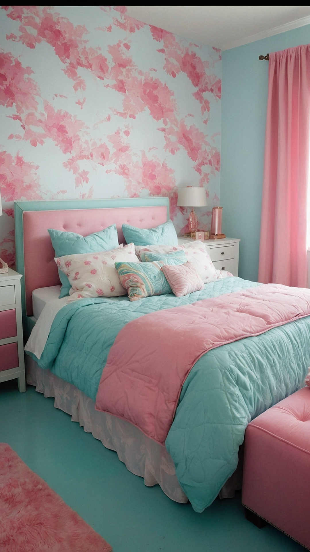 Soft Pink Serenity: Bedroom Makeover Ideas