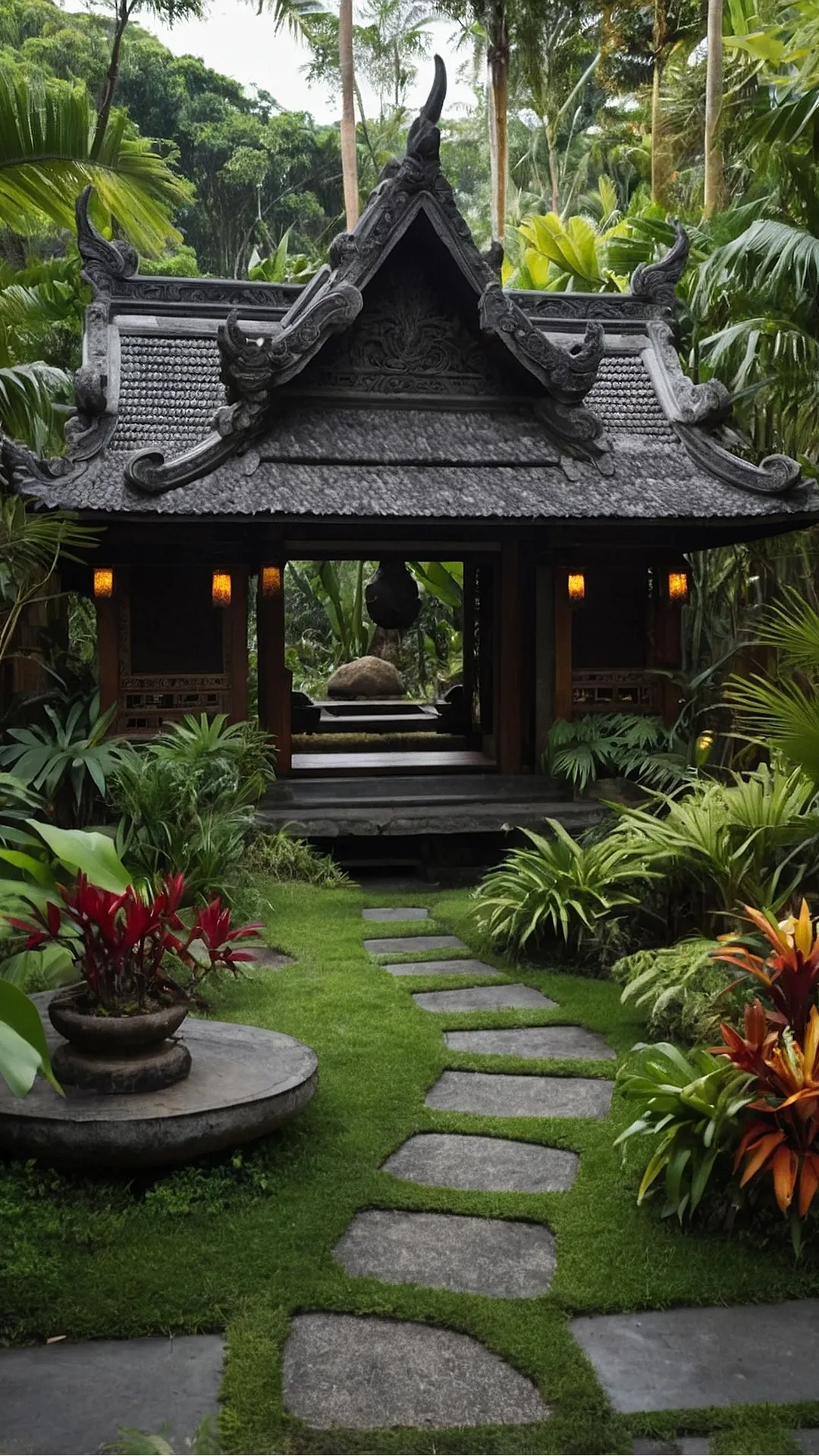 Tranquil Retreat: Balinese Garden Escapes