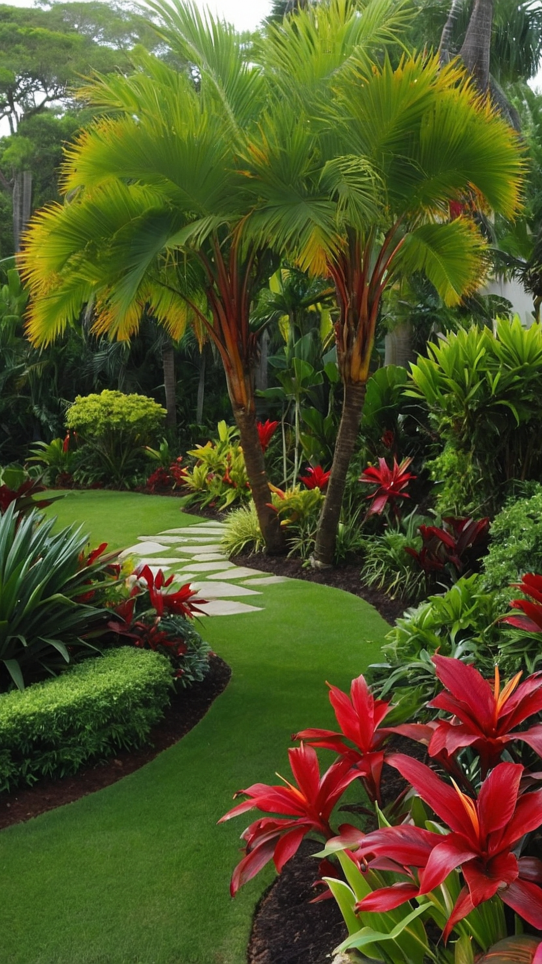 Sun-kissed Gardens: Radiant Tropical Landscaping