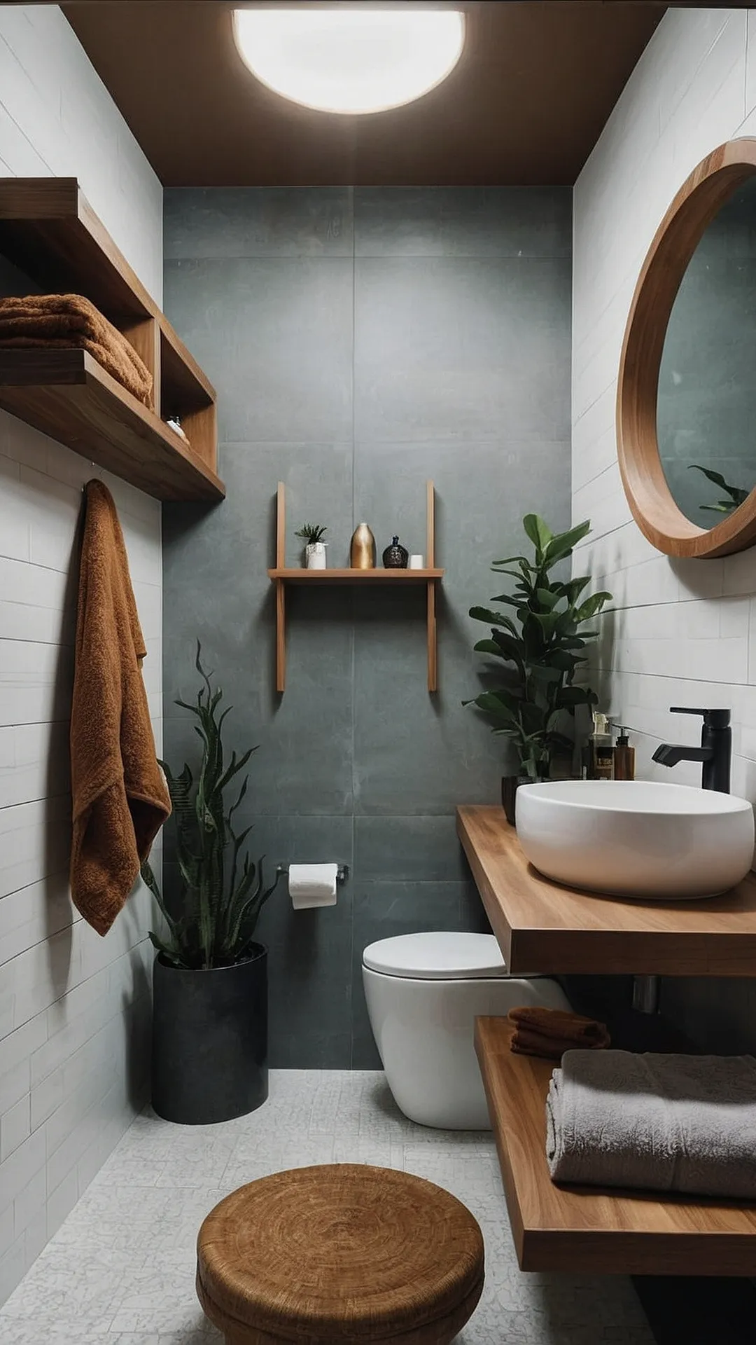 Industrial Elegance: Urban Bathroom Inspirations