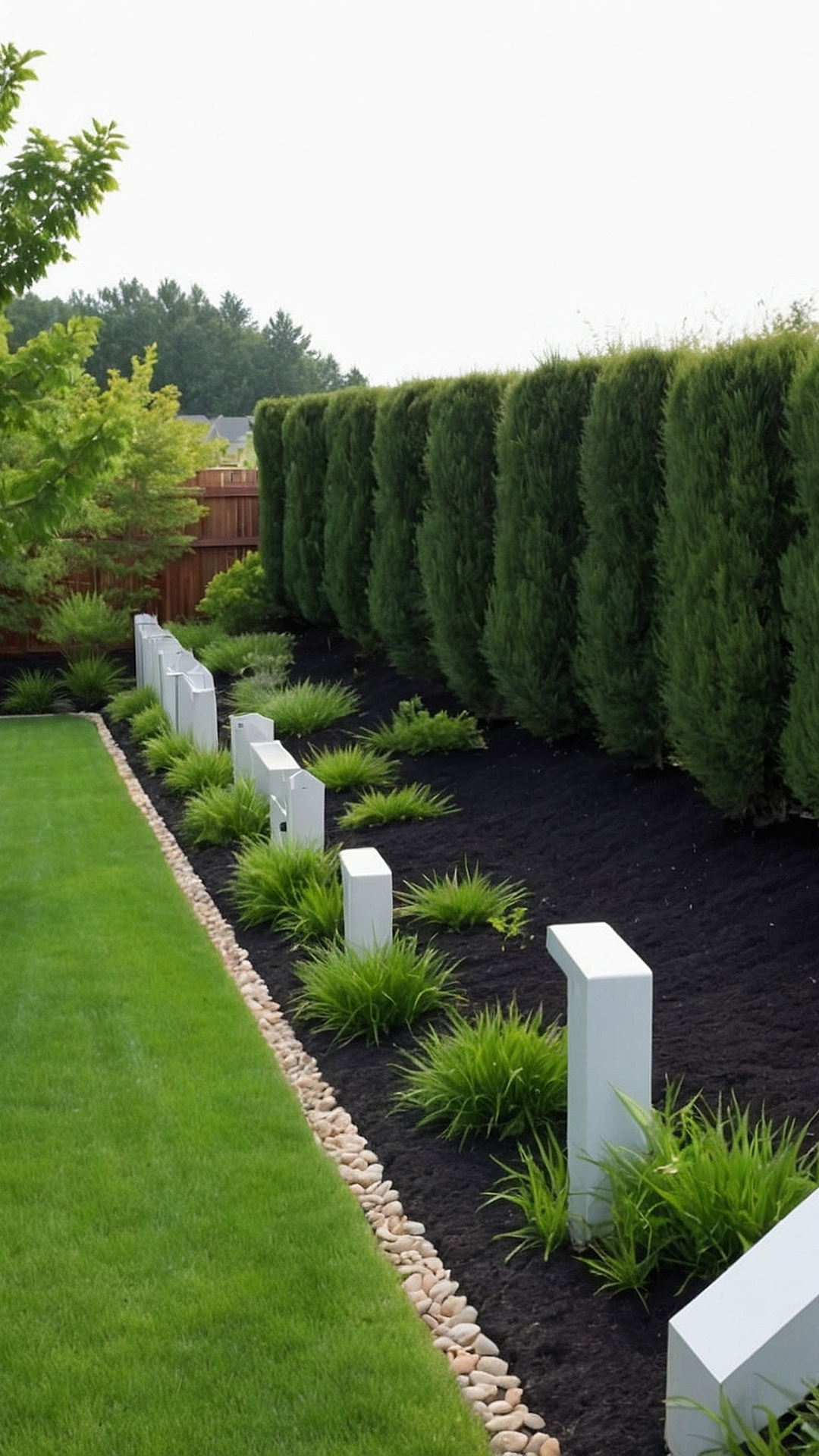 Barrier Brilliance: Fresh Fence Line Landscaping Concepts
