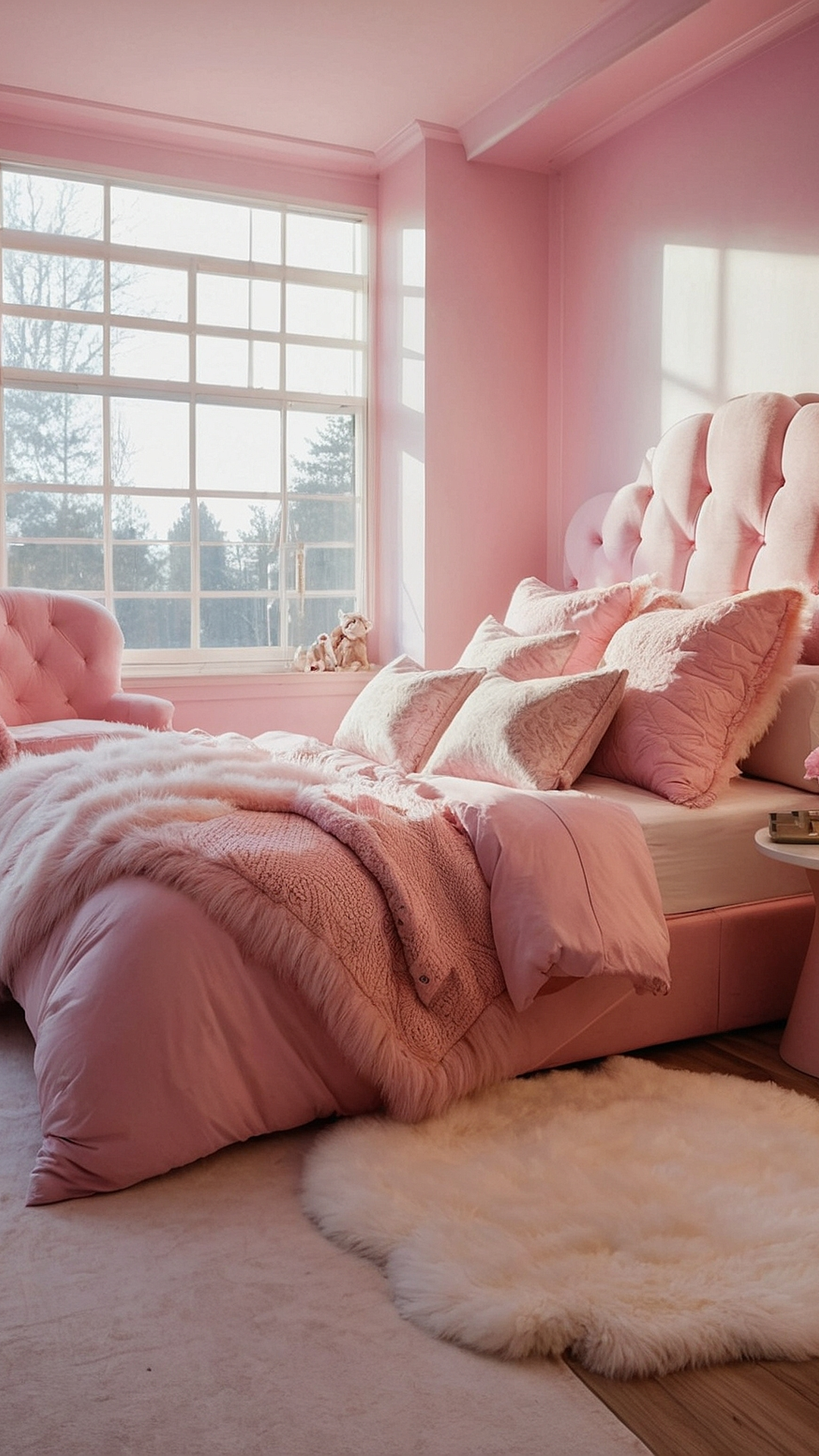 Cotton Candy Comfort: Pink Bedroom Upgrade