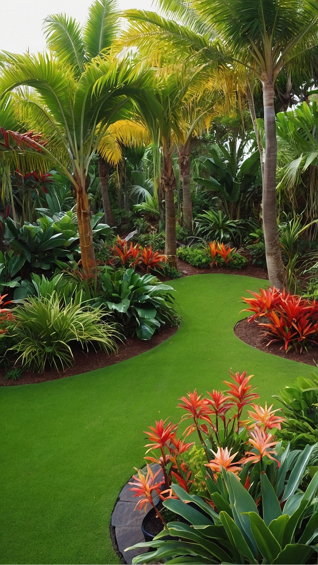 Swaying Palms and Sunshine: Tropical Landscaping Wonders