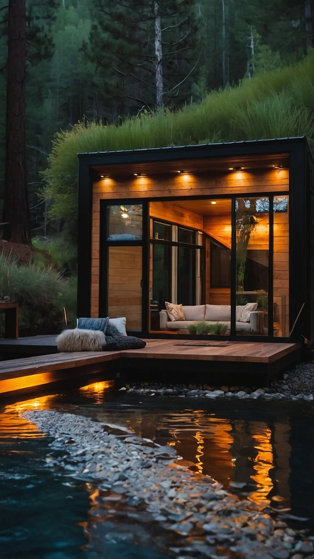 Tiny Spaces, Grand Designs: Modern Tiny House Vision