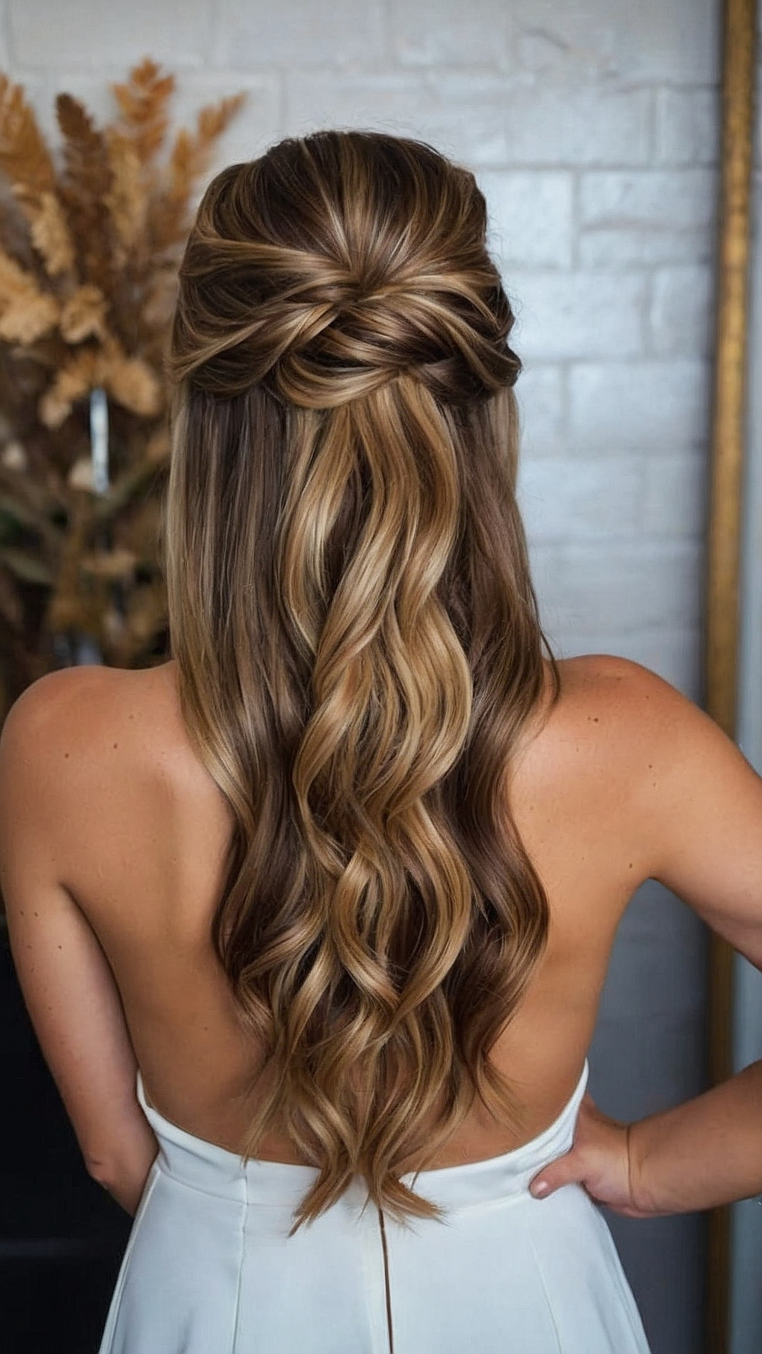 Romantic Ripples: Beautiful Prom Hairstyles for Medium Hair