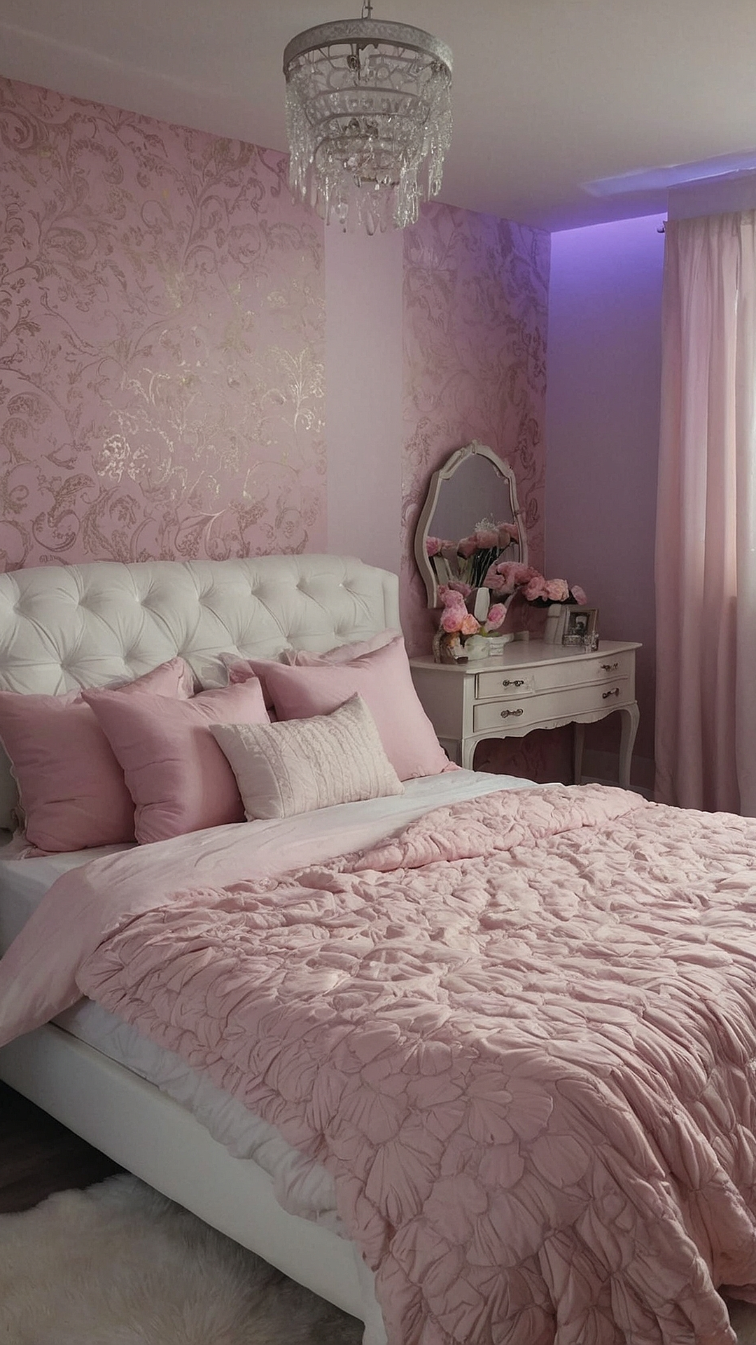 Raspberry Reverie: Pink Bedroom Refurbishment