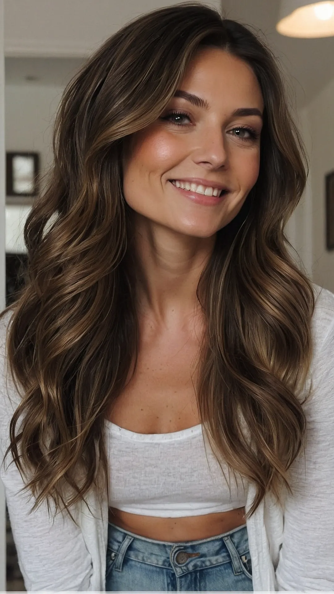 Trendy and Timeless: Long Haircut Ideas for Stylish Moms