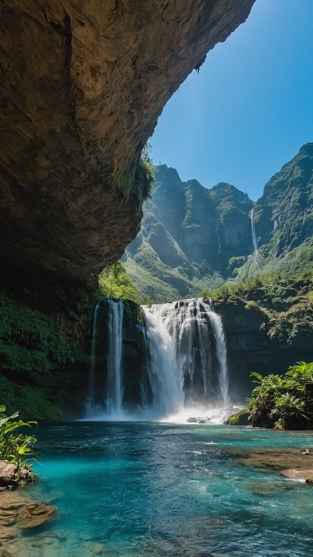 Secret Springs: Mystical Waterfall Wallpaper Inspirations