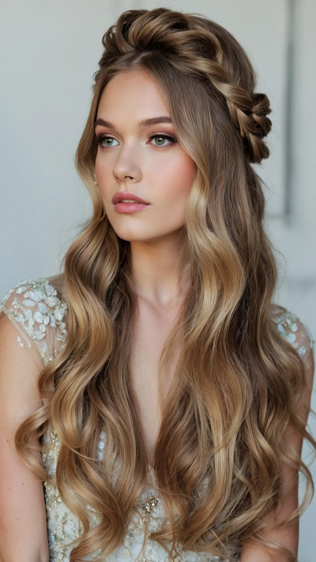 Fairy Tale Twists: Long Hair Prom Hairstyle Whimsy