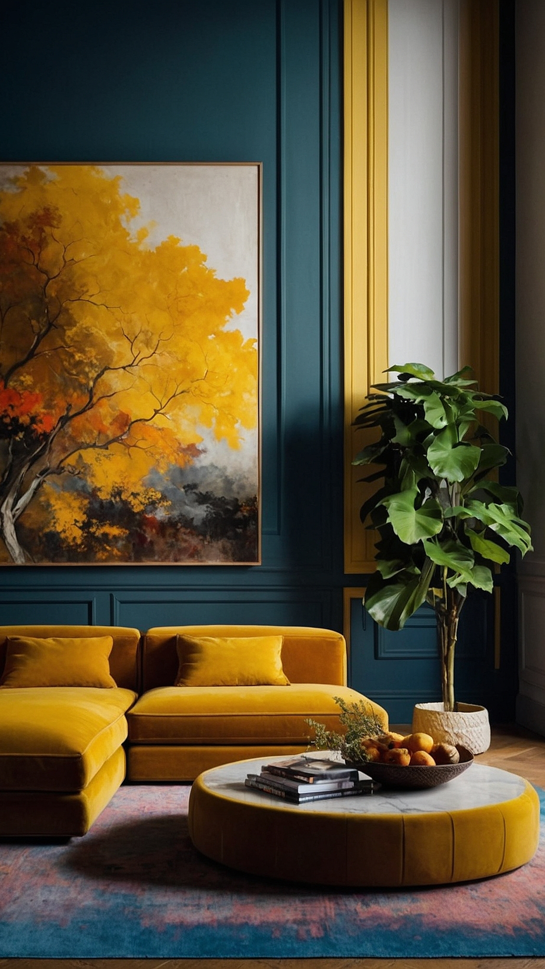 Urban Oasis: City-inspired Living Room Color Designs