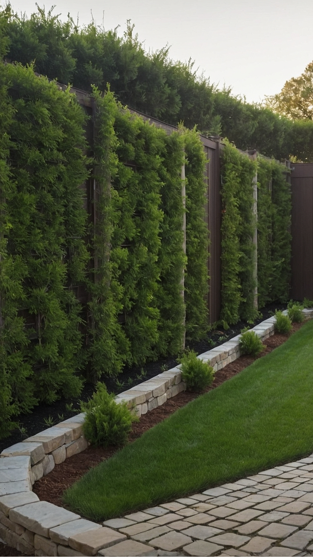 Privacy Paradise: Tranquil Fence Line Garden Inspirations