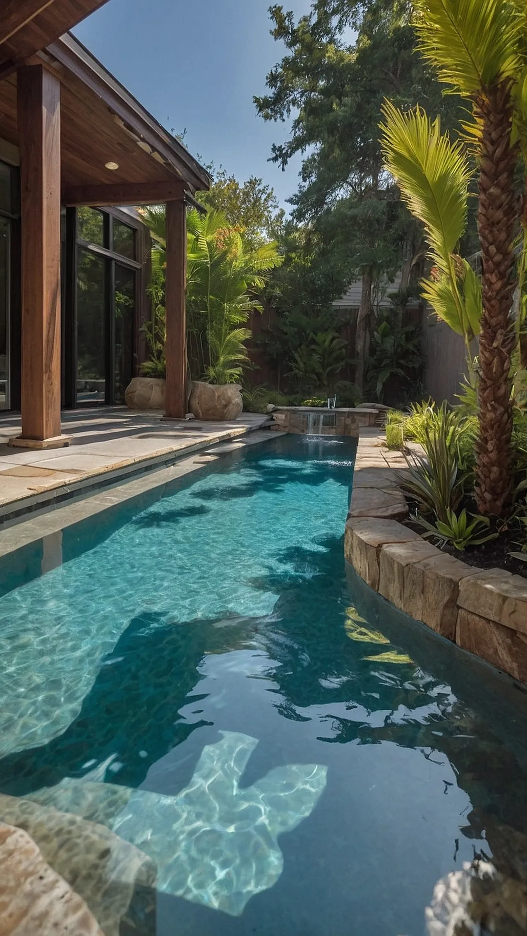 Cozy Oasis: Small Inground Pool Designs