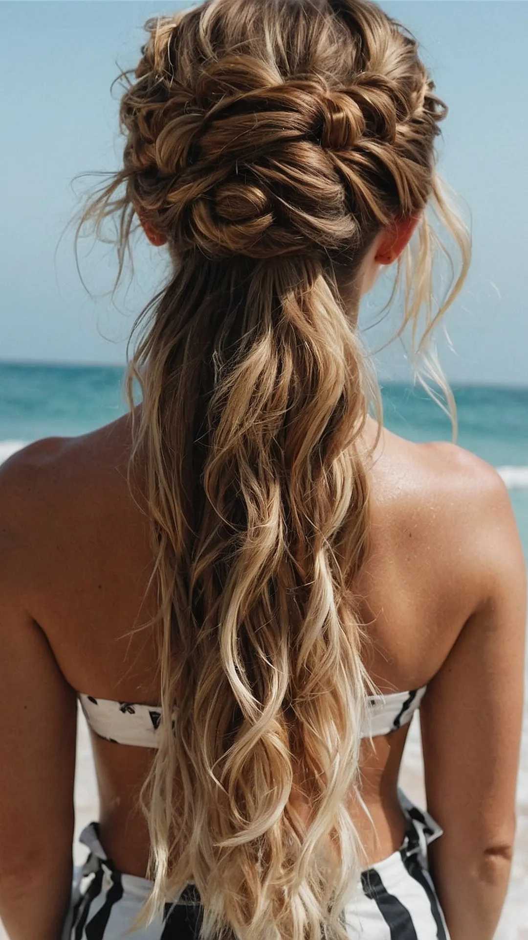 Tresses and Tides: Beachy Pool Hairstyles