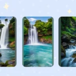 Soothing Screens: Discover 15 Beautiful Waterfalls Wallpaper Ideas for Your Devices