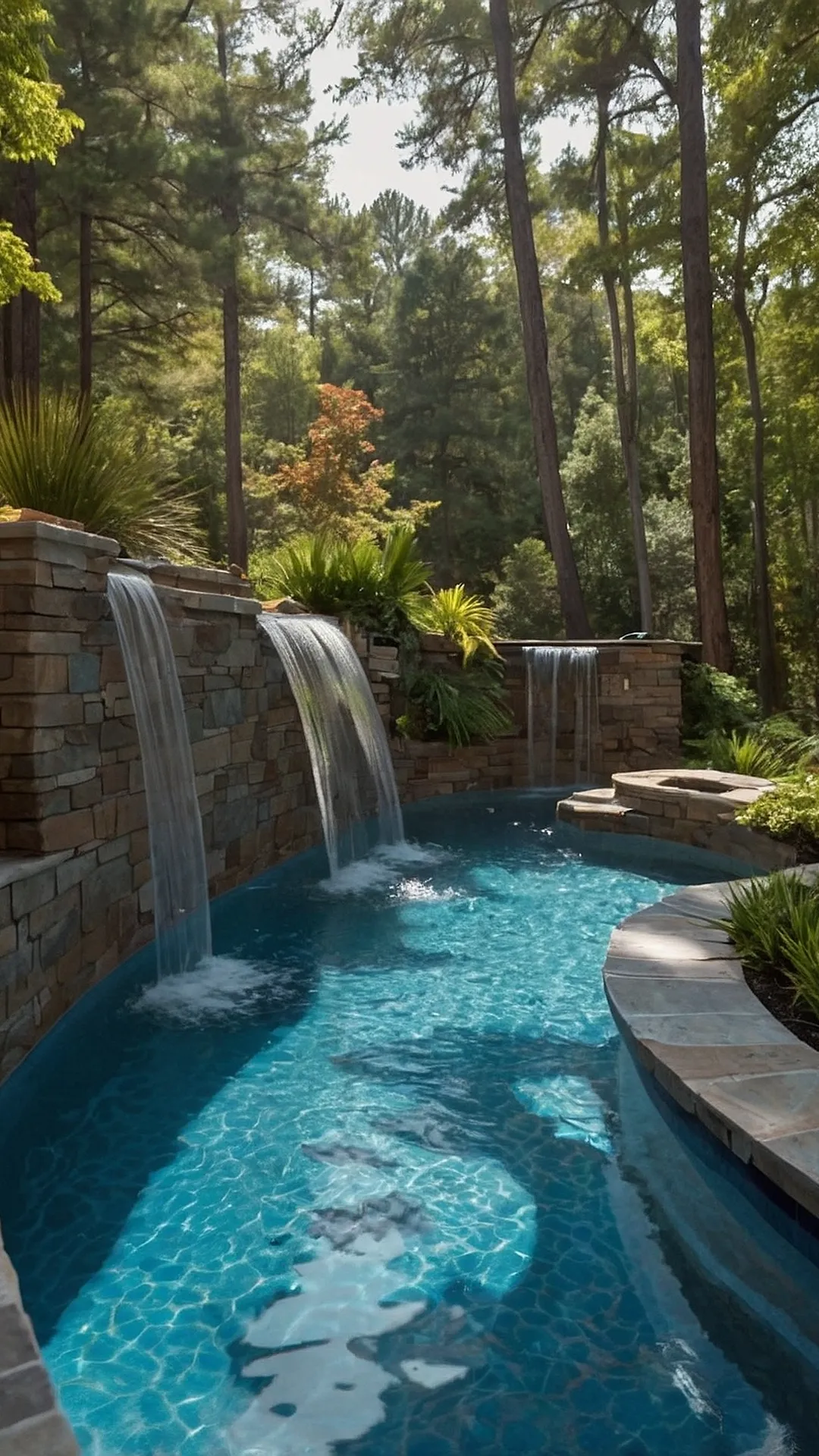 Compact Aquatic Haven: Small Inground Pool Inspirations