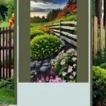 Elevate Your Outdoor Space with 15 Inspiring Fence Line Landscaping Ideas