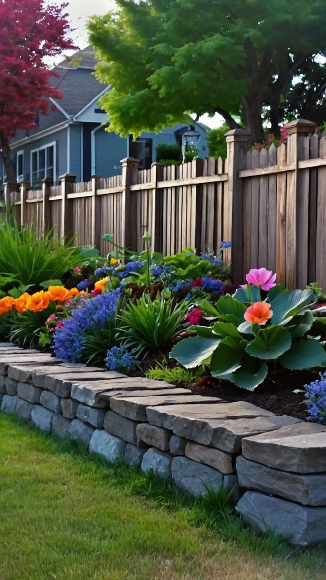 Green Guard: Inspiring Fence Side Garden Designs