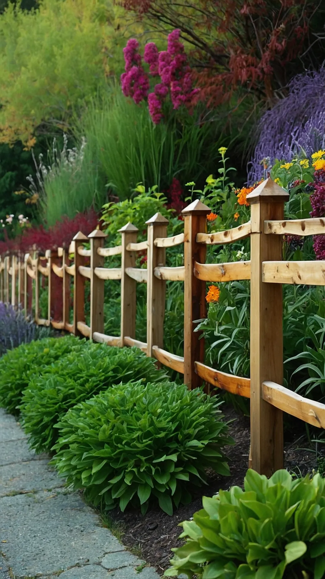 Pathway Paradise: Stylish Fence Line Landscaping Solutions