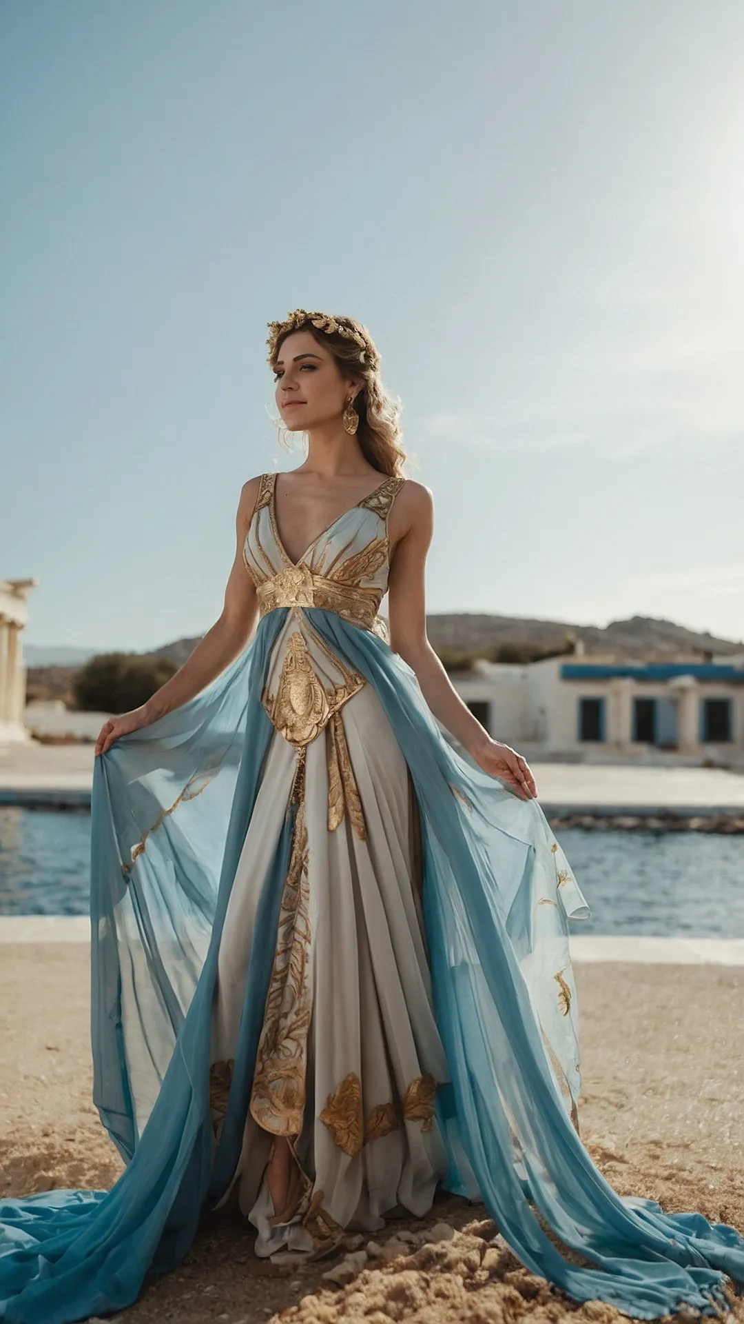 Golden Goddess Glamour: Dress to Impress