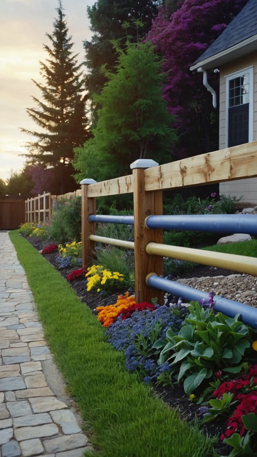 Boundary Bliss: Charming Fence Line Planting Concepts