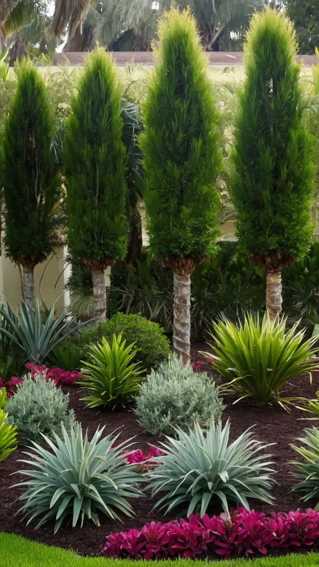 Palm Tree Haven: Florida Garden Inspiration