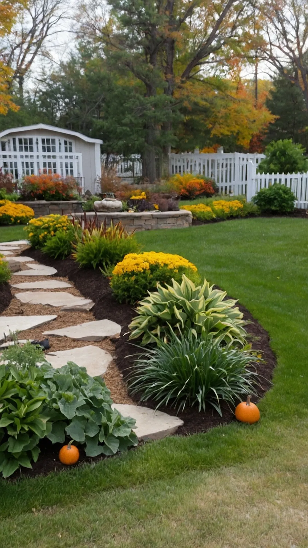 Creating a Stunning Autumn Flower Bed