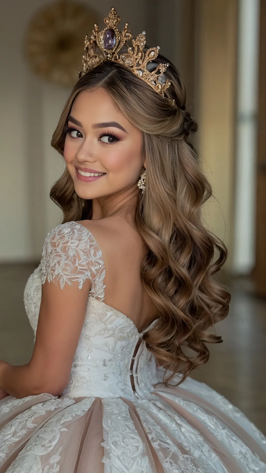 Dreamy Diadems: Quinceañera Crown Styles