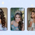 Royal Reign: 15 Stunning Quinceanera Hairstyles with Crown Ideas