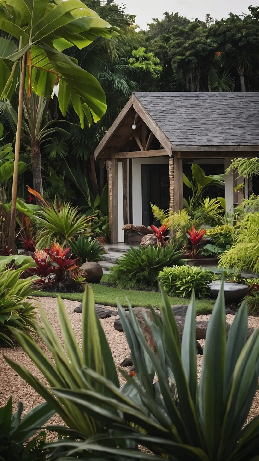 Tropical Retreats Backyard Landscaping You Will Love